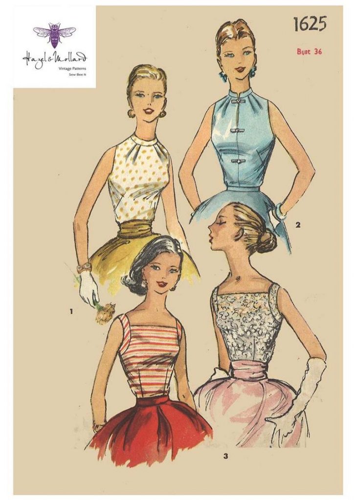 Vintage 1950's Sewing Pattern Classy Vixen Rockabilly image 0