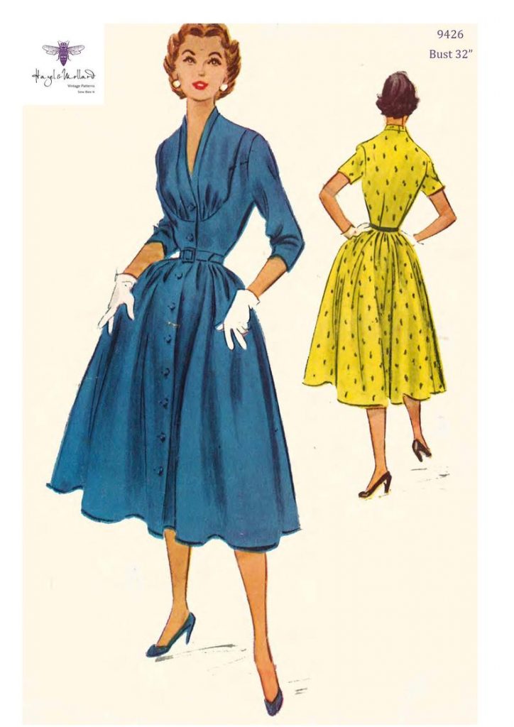 Vintage 1950's Sewing Patter : Marilyn Rockabilly Style image 0