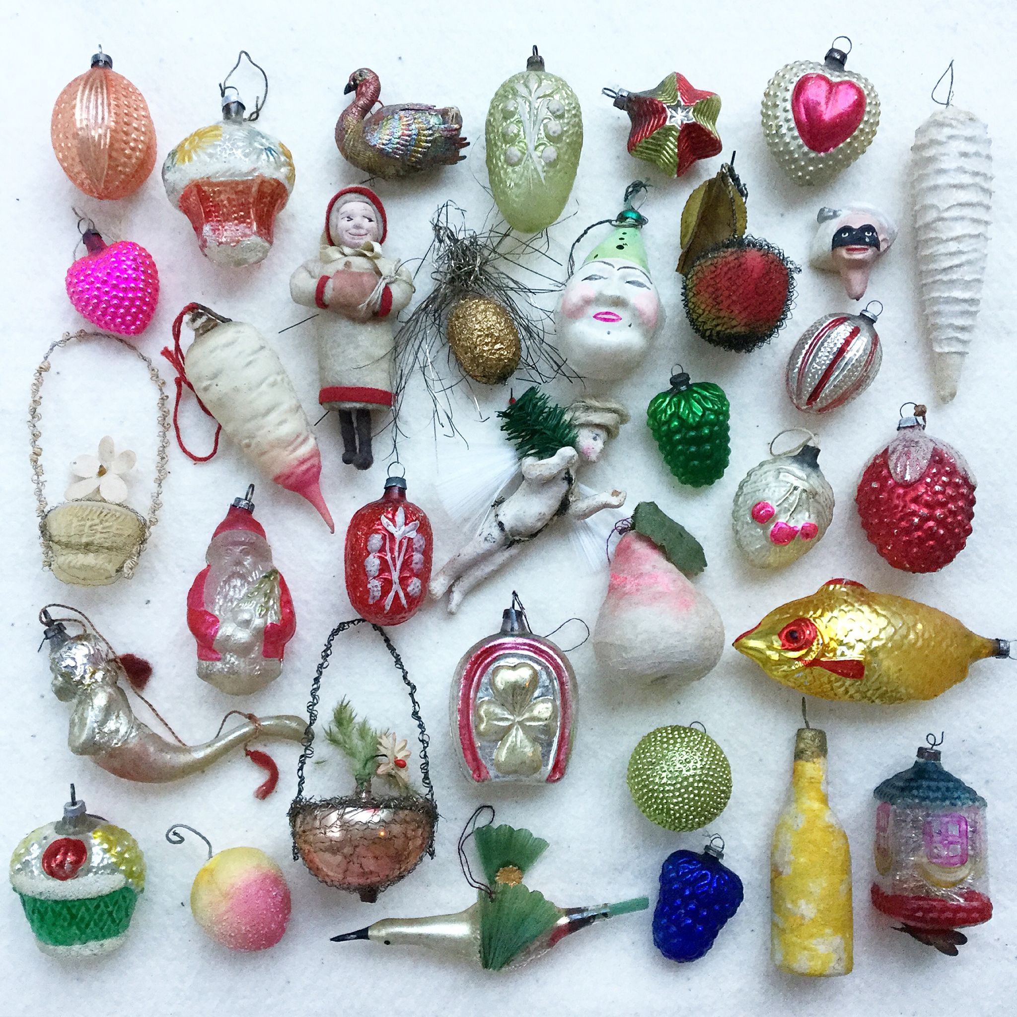 vintage christmas ornaments