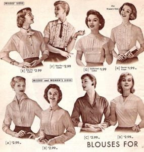 Best-Women-long-sleeve-Shirts-of-the-50s-2