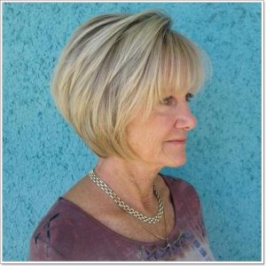 The-Flipped-bob-Hairstyles-for-Ladies-Over-60