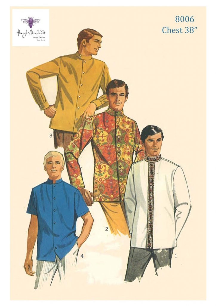 Vintage 1960's Sewing Pattern: Men's Nehru Jacket  image 0