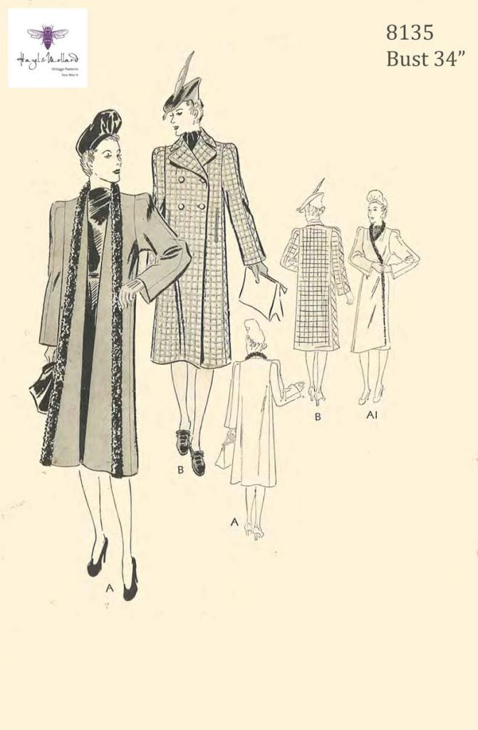 Vintage 1930's Sewing Pattern Sophisticated Tuxedo Double image 0