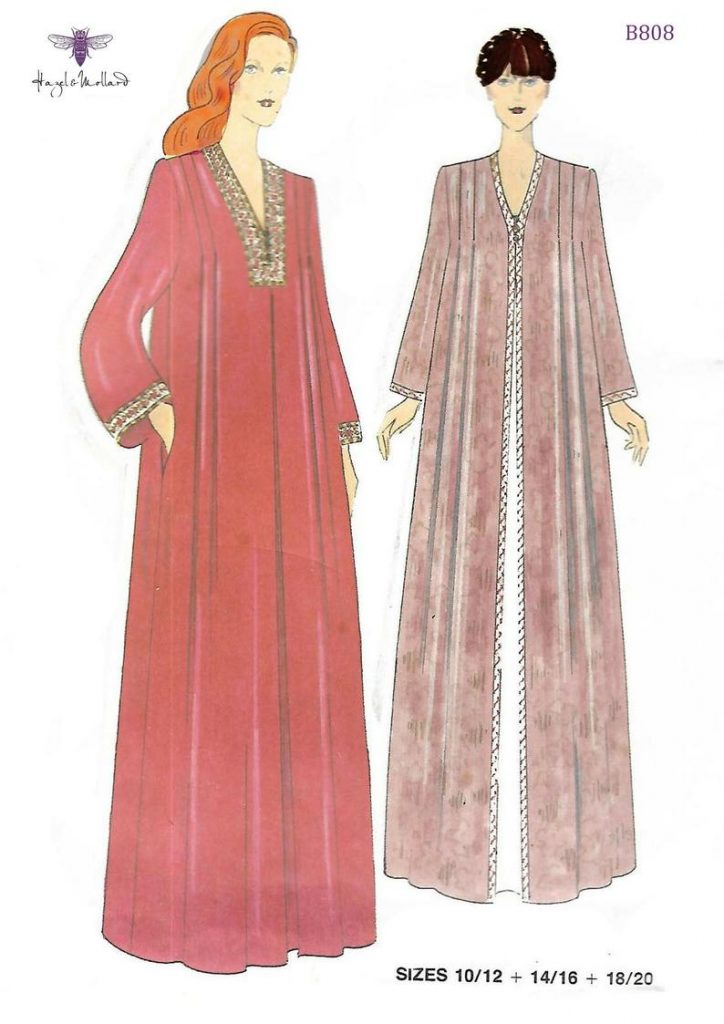 Vintage Sewing Pattern Women's Kaftan Caftan Dressing Gown image 0