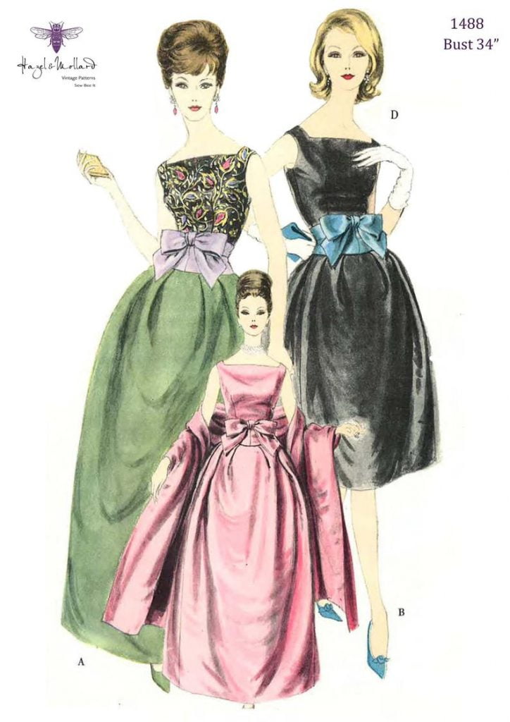 Vintage 1960's Sewing Pattern: Paris Original  Tulip image 0