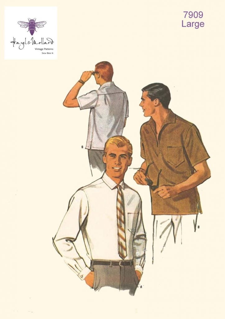 Vintage 1960's 60's Sewing Pattern: Men's Pullover image 0