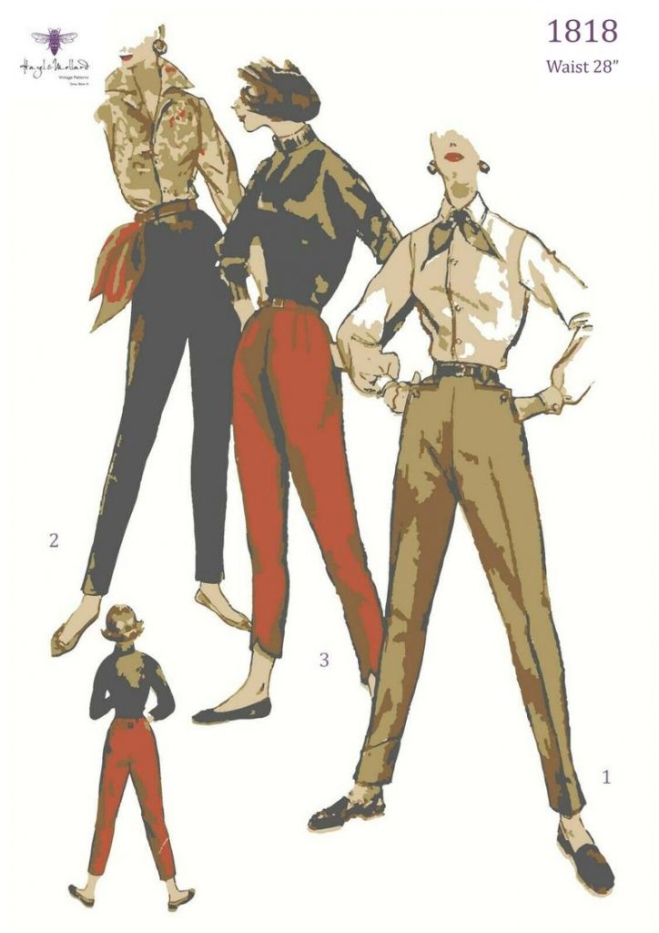 Reproduction Vintage Sewing Pattern 1950's Women's image 0