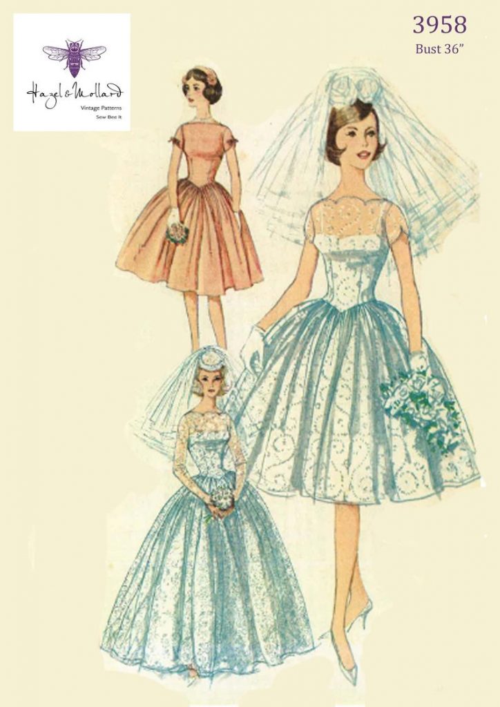 Vintage 1950's Sewing Pattern: 1960's Grace Kelly image 0