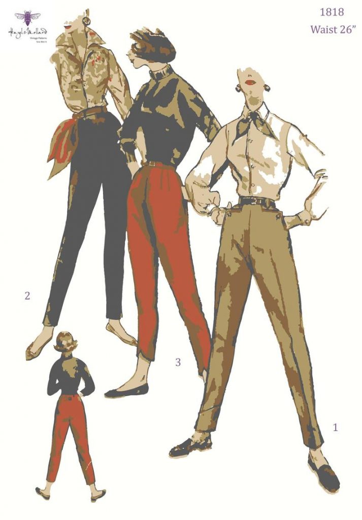 Reproduction Vintage Sewing Pattern 1950's Women's image 0