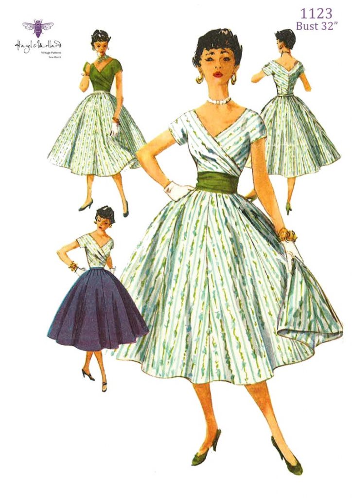 Vintage 1950's Sewing Pattern: Skirt Blouse & Cummerbund image 0