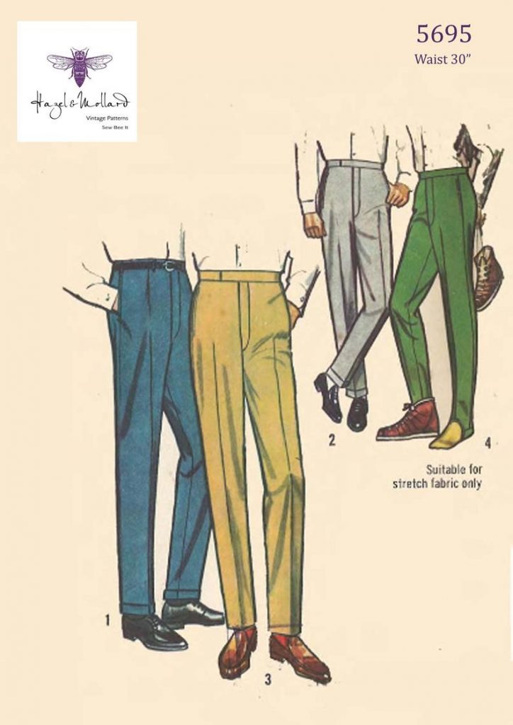 Reproduction Vintage 1960's Sewing Pattern: Men's image 0