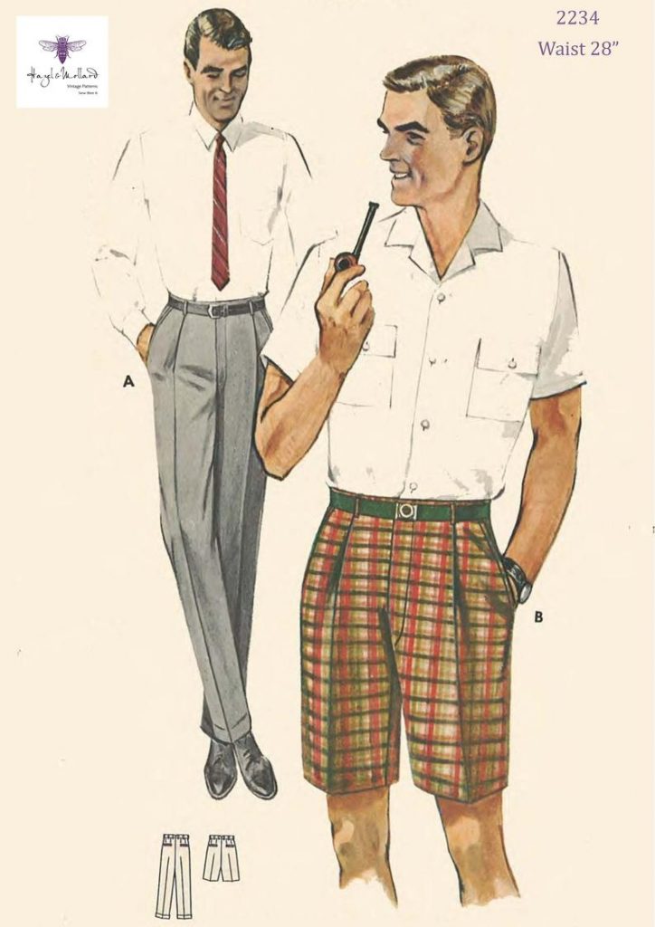 Vintage 1950's Sewing Pattern:  Men's Trousers and image 0