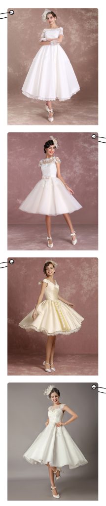 vintage-tea-length-wedding-dress