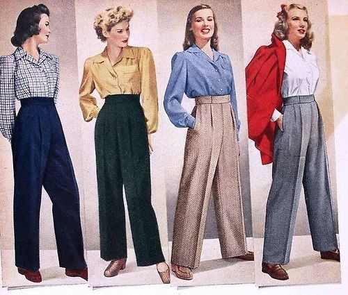 1930 Fashion Pants