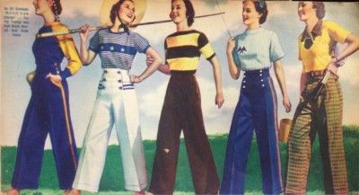 1930s Pants