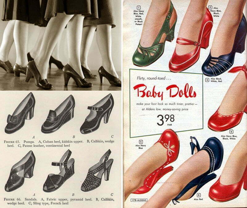 1940s shoes