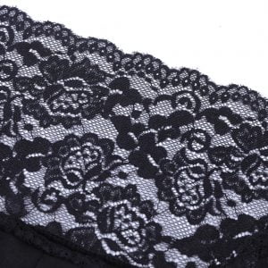 Women Dress One-shoulder Lace Retro Note Printing Swing Dress