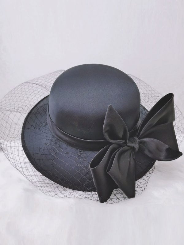 French Fascinator Hat Net Gauze Dressings Travel Women Accessories Cloche Hat