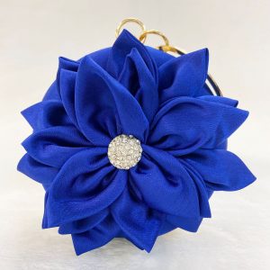 Flower Clutch Purse Design in Fashion Round Clutches Dress Favor Party Bag