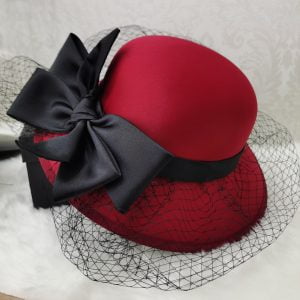 French Fascinator Hat Net Gauze Dressings Travel Women Accessories Cloche Hat