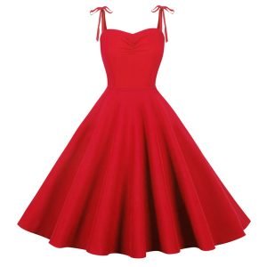 Women's Dress Sleeveless Solid Color Spaghetti Strap Flared Midi Dress