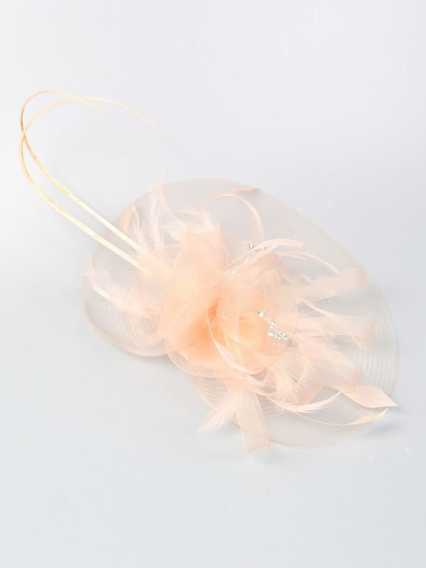 Women Hats Jockey Club Banquets Bridal Mesh Party Prom Feathers Headdress