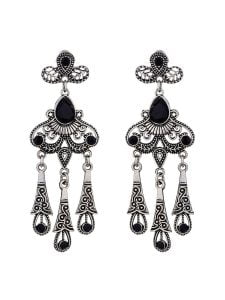 1920S Vintage Jewelry Black 7-piece Set