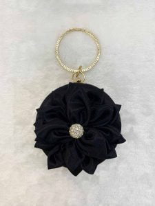 Flower Clutch Purse Design in Fashion Round Clutches Dress Favor Party Bag