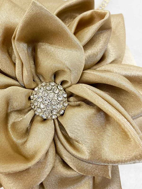Flower Clutch Purse Design in Fashion Round Clutches Dress Favor Party Bag