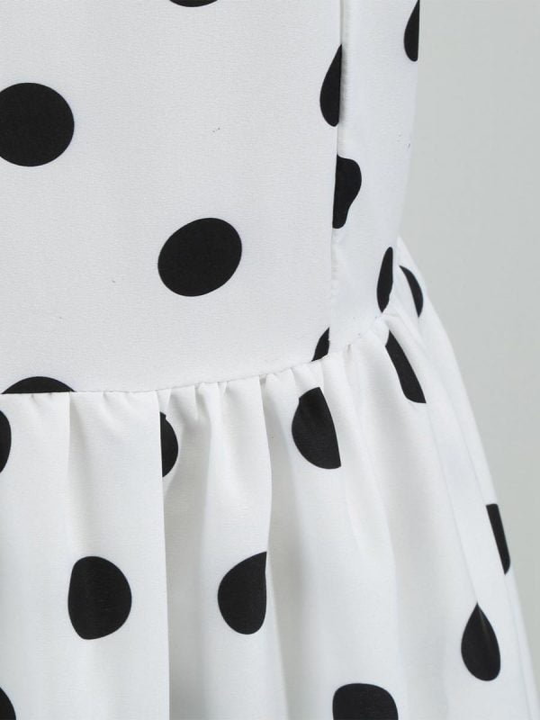 1950s Style Dresses Floral Large Swing Sexy Spaghetti Strapped St Patrick Dresses