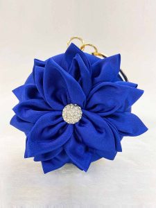 Flower Clutch Purse Design in Fashion Round Clutches Dress Favor Party Bag