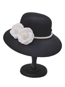 Hepburn Cloche Hat Travel Dresses Modeling The Double Fascinator Hat