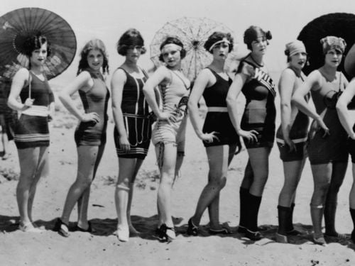 Swimsuits of the 1920s