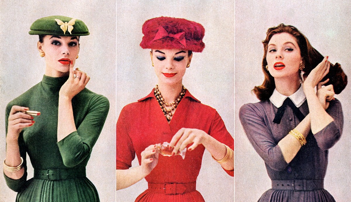 1950s makeup