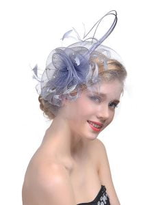 Women Hats Jockey Club Banquets Bridal Mesh Party Prom Feathers Headdress