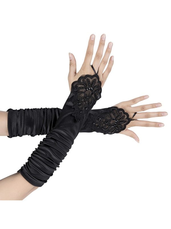 1920S Vintage Jewelry Black 7-piece Set