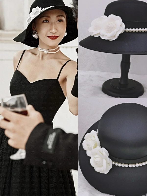 Hepburn Cloche Hat Travel Dresses Modeling The Double Fascinator Hat