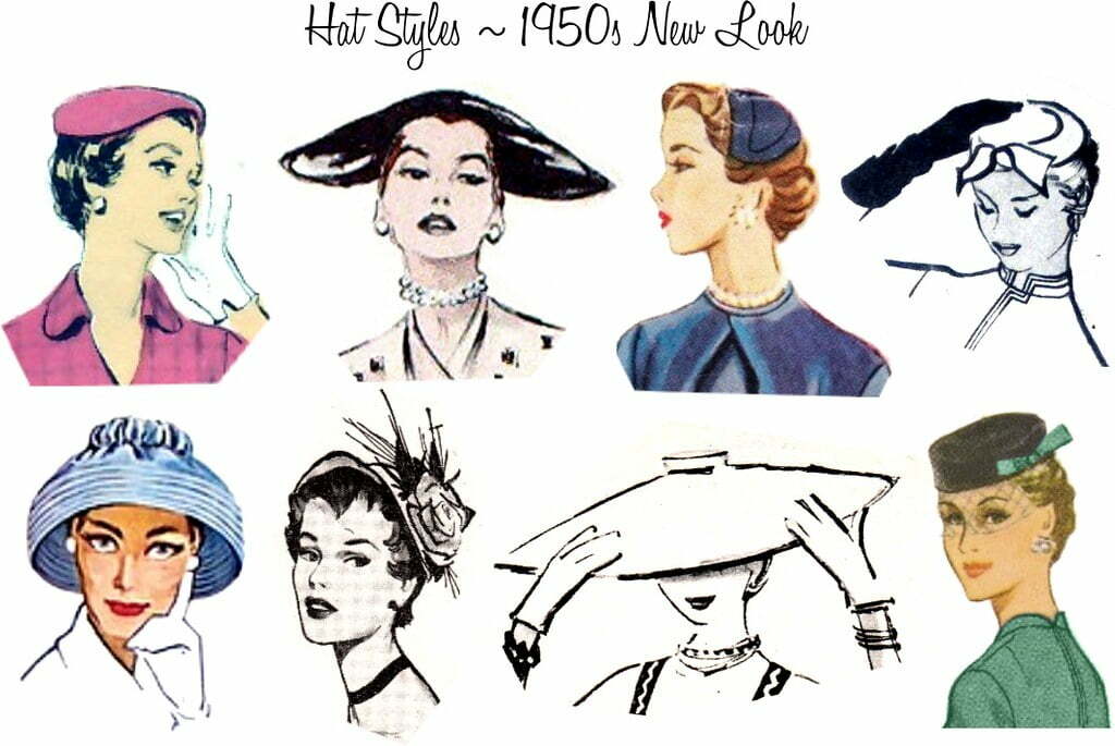 Hats of the 1950s