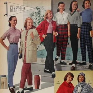 Unique Vintage 1950s Black High Waist Rizzo Cigarette Pants  lupongovph