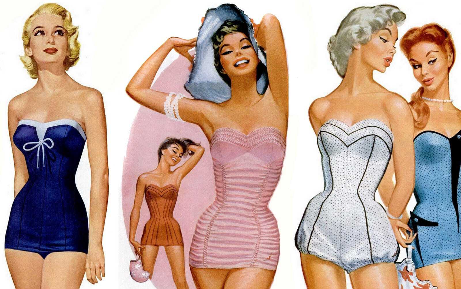 dress Slimmer in 1950s Vintage Style ...