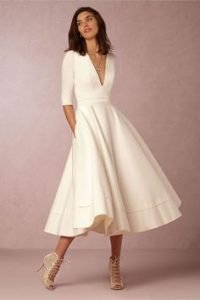 Tea Length Wedding Dress