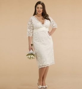 Casual Short Wedding Dress