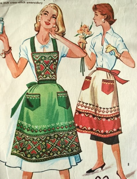 1950s Apron