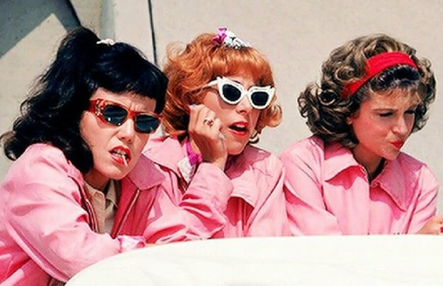 Grease Costume Ideas: The Pink Ladies, T Birds, Sandy & Danny Zuko -  Vintage-Retro