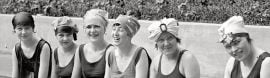 1920s Swim Caps