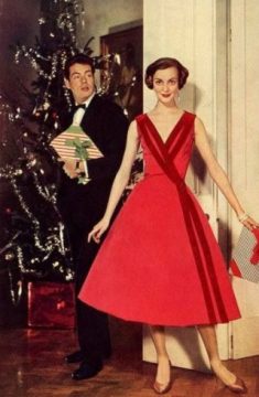 1950s Christmas Fashion