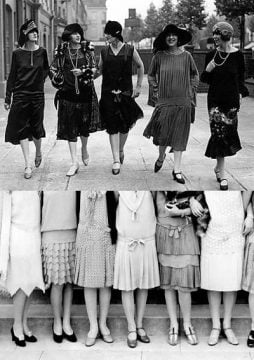 1920s Drop Waist Dresses