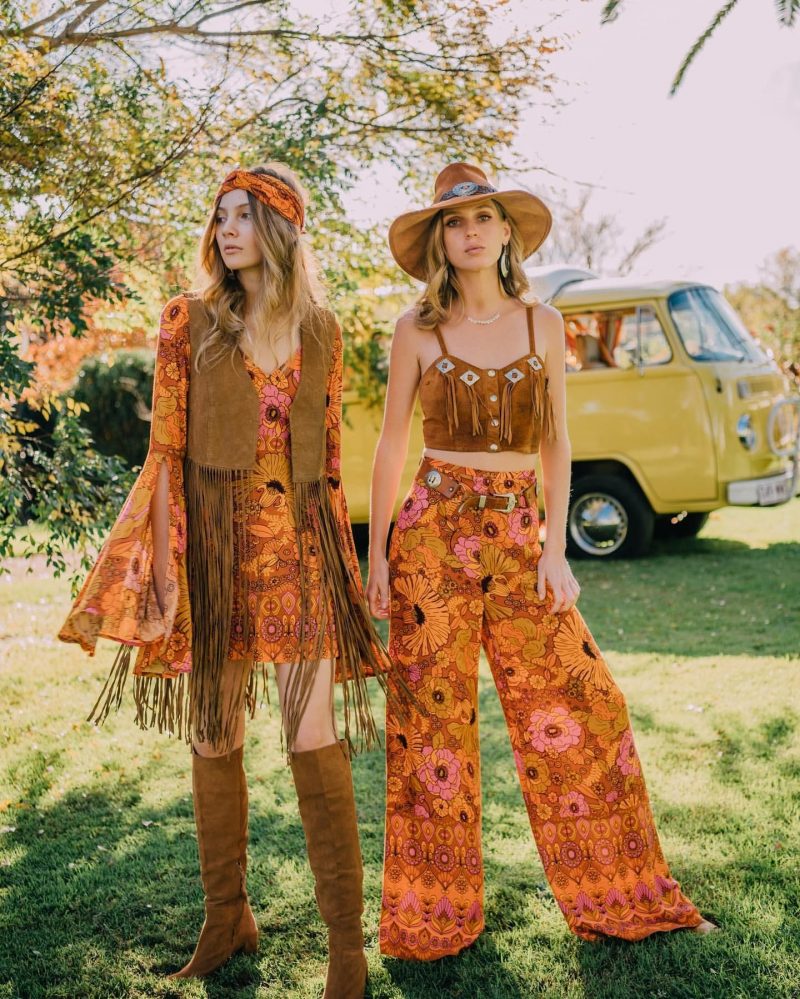 Hippie 70s Fashion Influence - Vintage-Retro