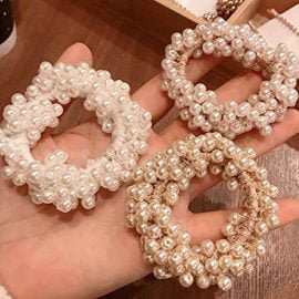 Beaded Scrunchies