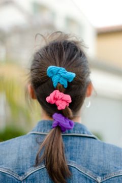 1980s Hair Scrunchies